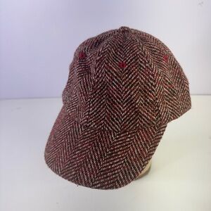 Y2K Alternative wool blend Tweed  - Cabbie Cap for Women’s